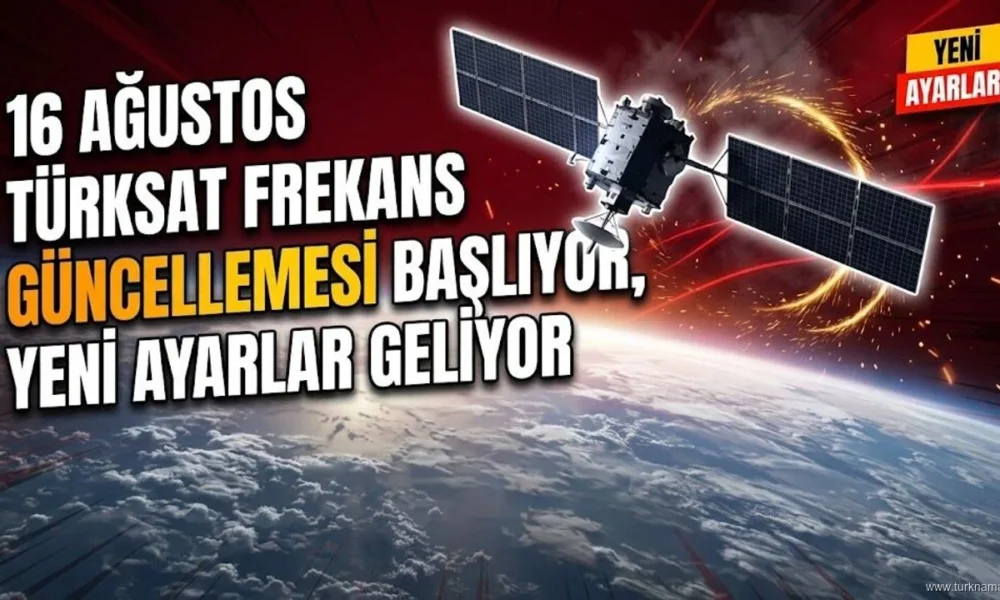 به روز رسانی فرکانس ماهواره Türksat Türksat سایت ترکنما
