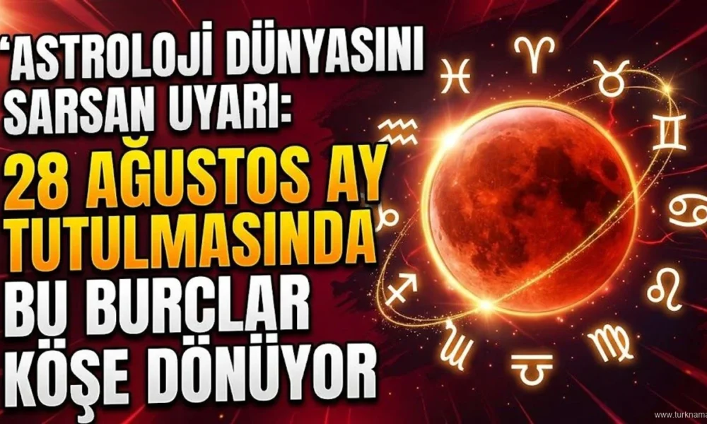 کسوف ماه ۲۸ آگوست 28 Ağustos Ay Tutulması سایت ترکنما